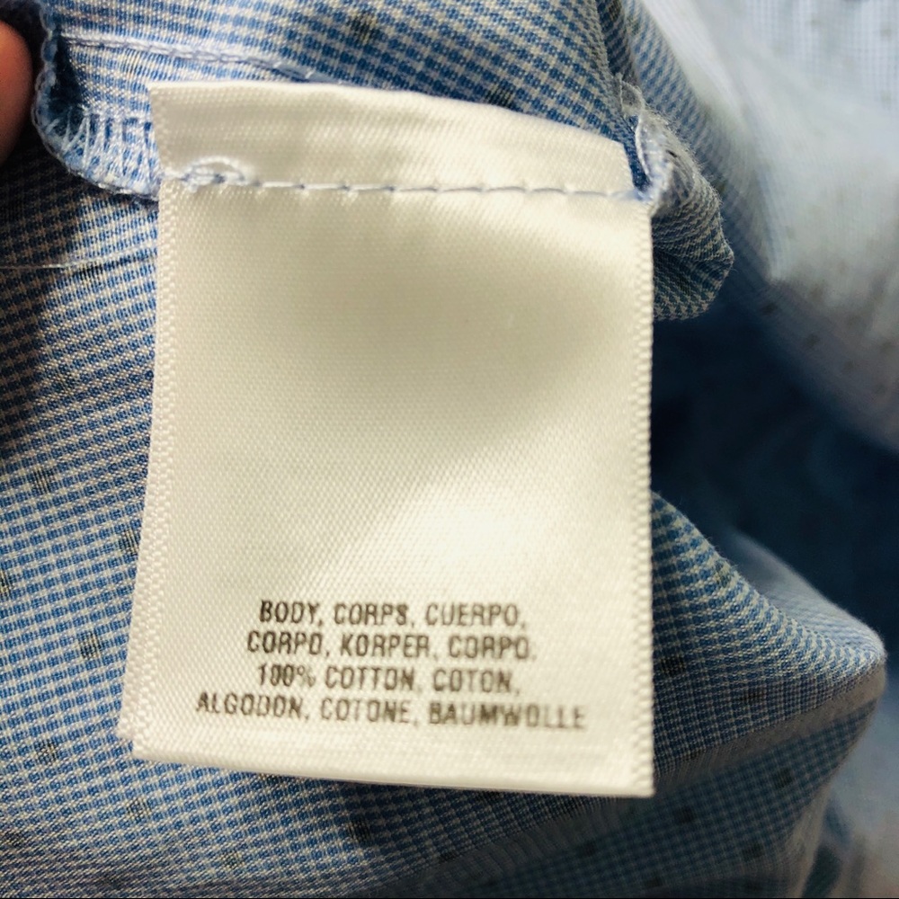 Waverly Grey Anthropologie Berlin Blue Dot Top |XS - Picture 5 of 7